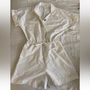Women’s Painter Overall Shorts Romper H&M